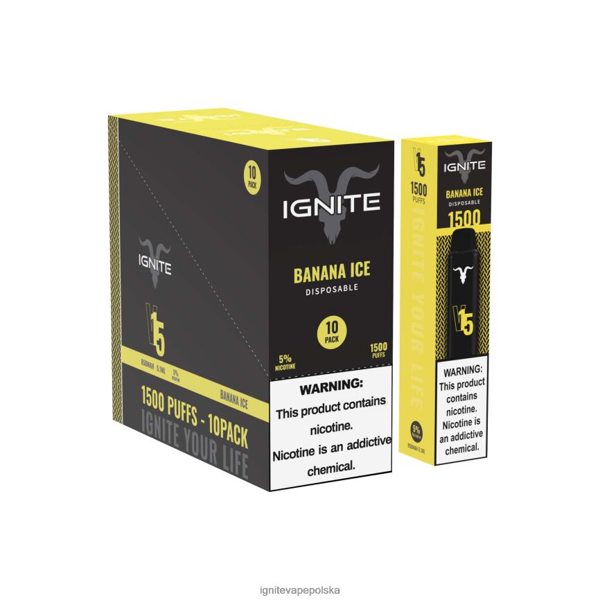 Ignite E Papieros Cena | IGNITE V15 vape pen 10 szt lód jagodowy 0648NZ97